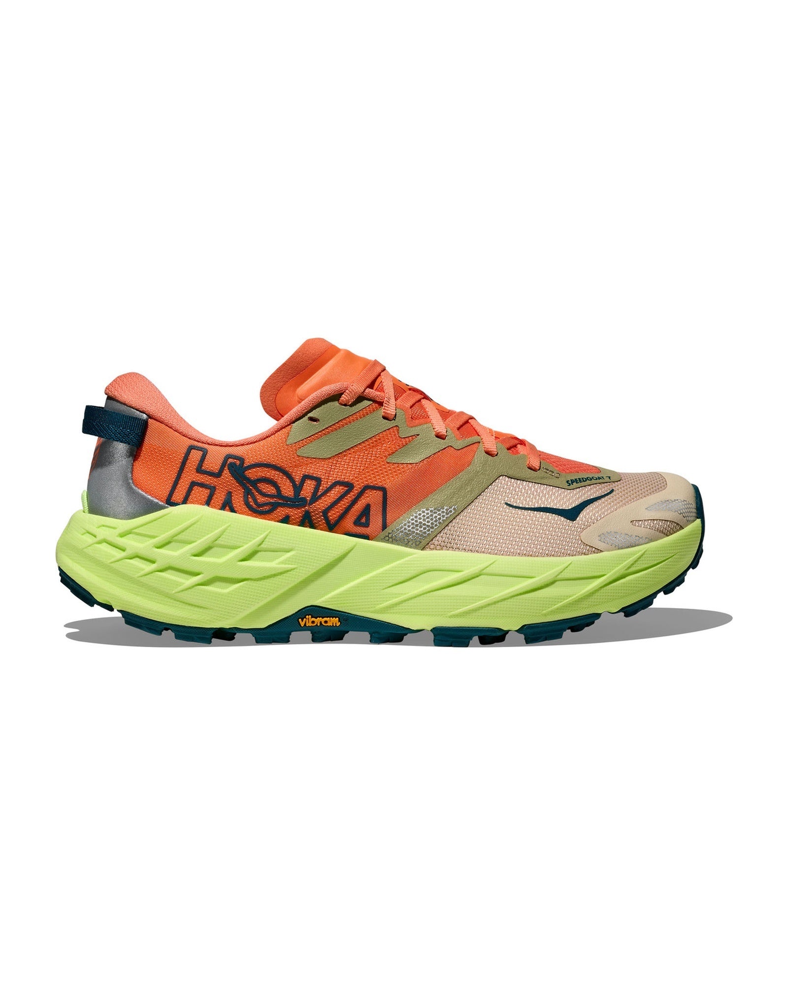 HOKA Speedgoat 7 'Persimmon/Neon Yuzu'