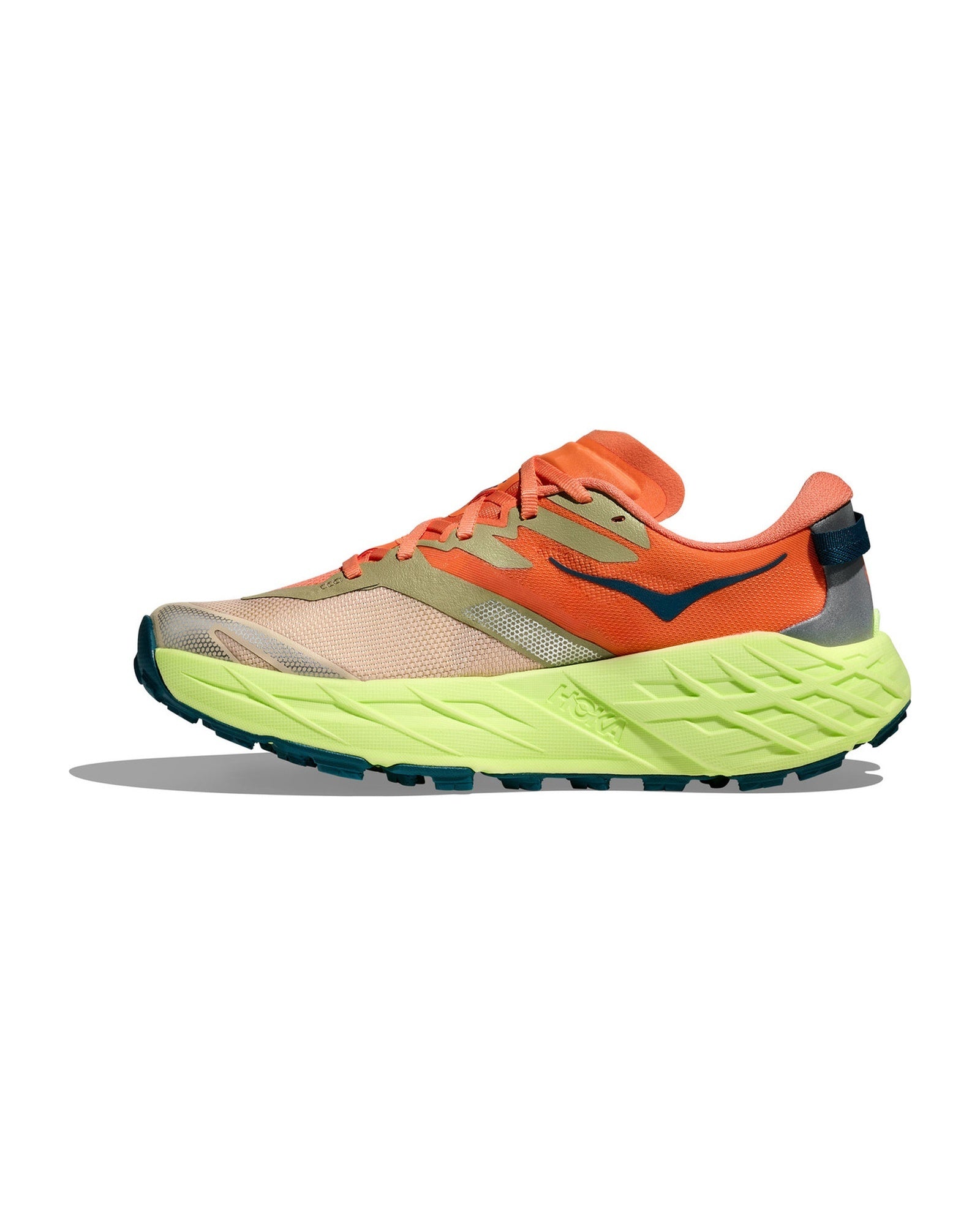 HOKA Speedgoat 7 'Persimmon/Neon Yuzu'