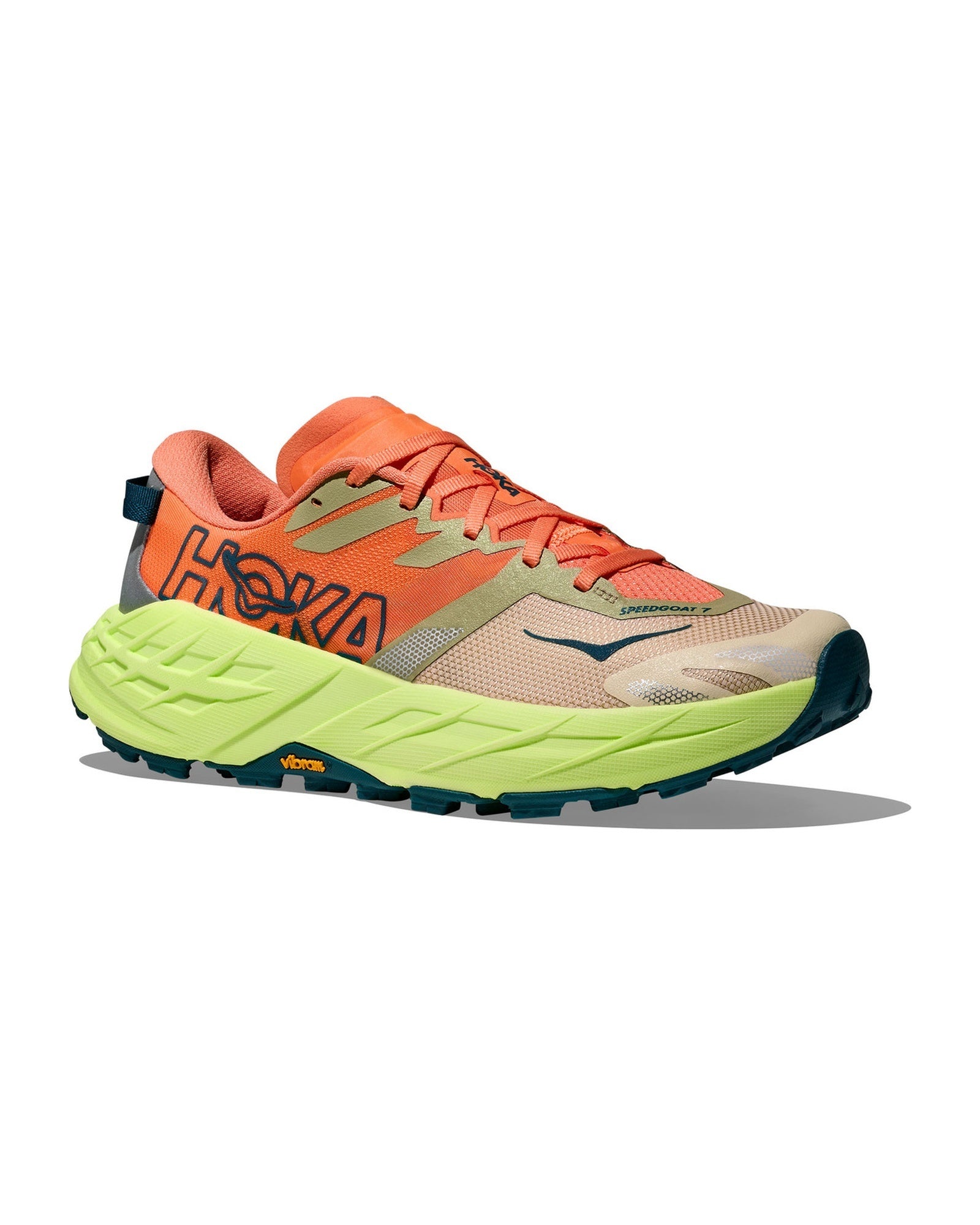 HOKA Speedgoat 7 'Persimmon/Neon Yuzu'