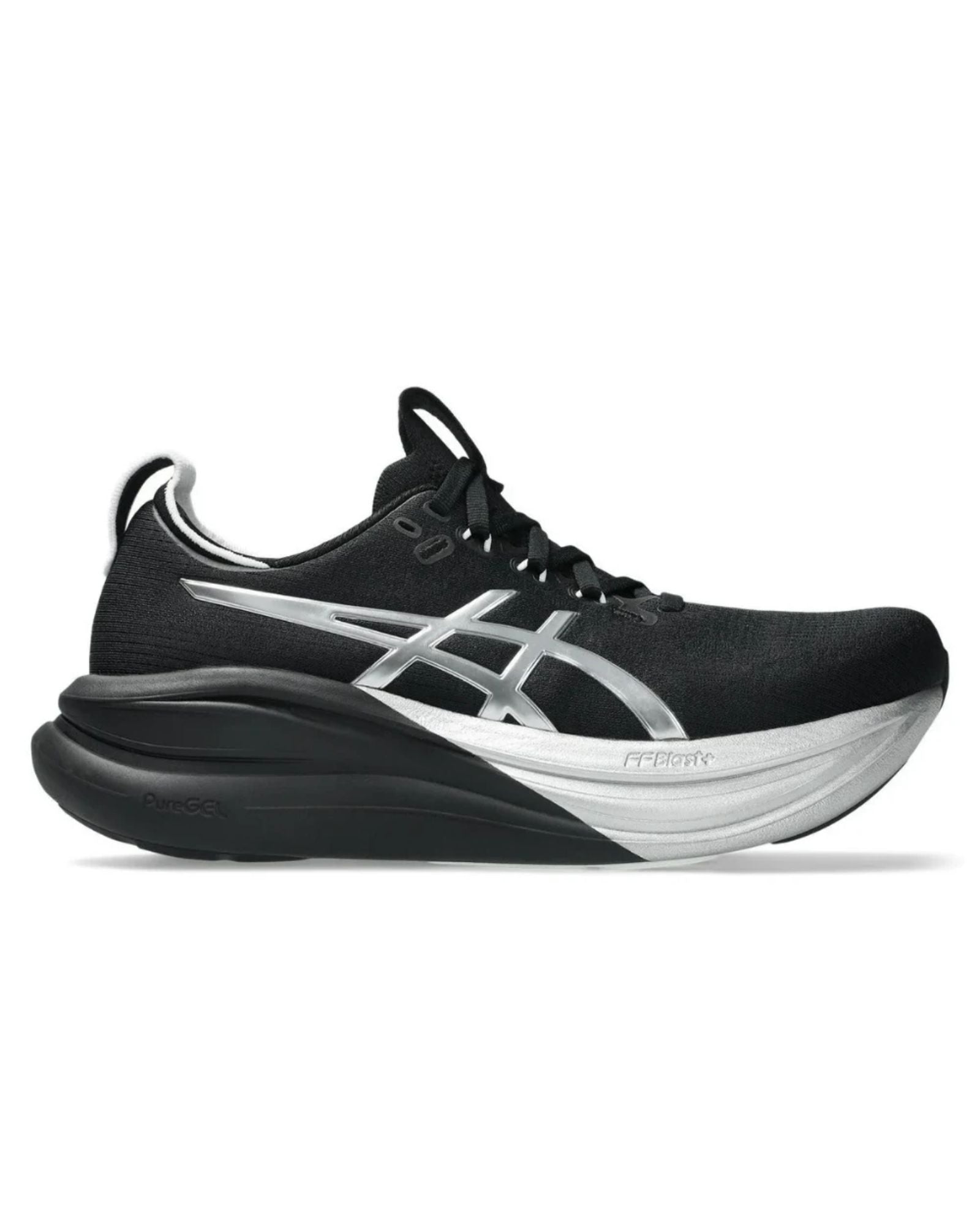 Asics Gel Nimbus 28 'Platinum/Black' Running Shoes