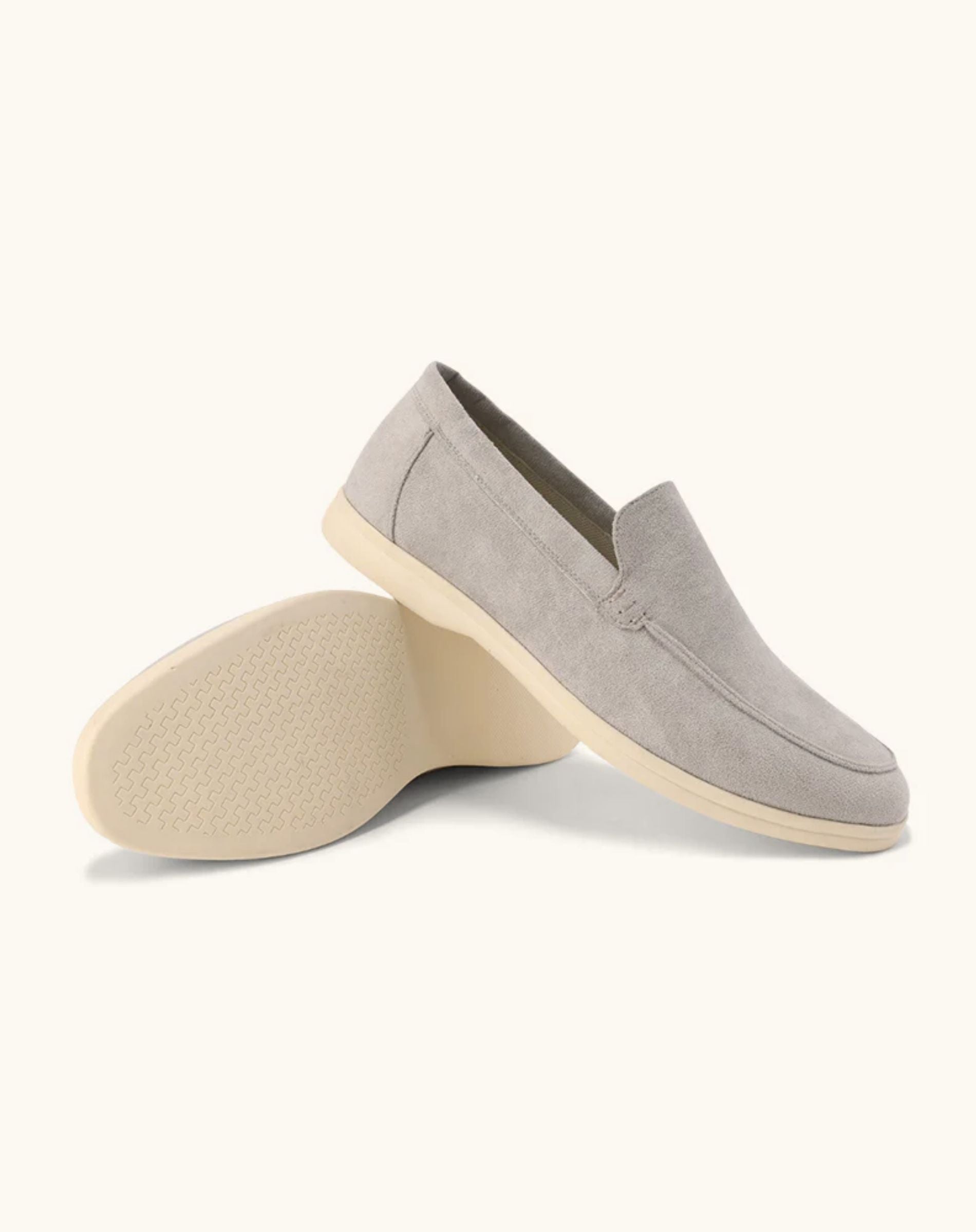 Men's Suede Loafers Classic Slip On Dress Shoes