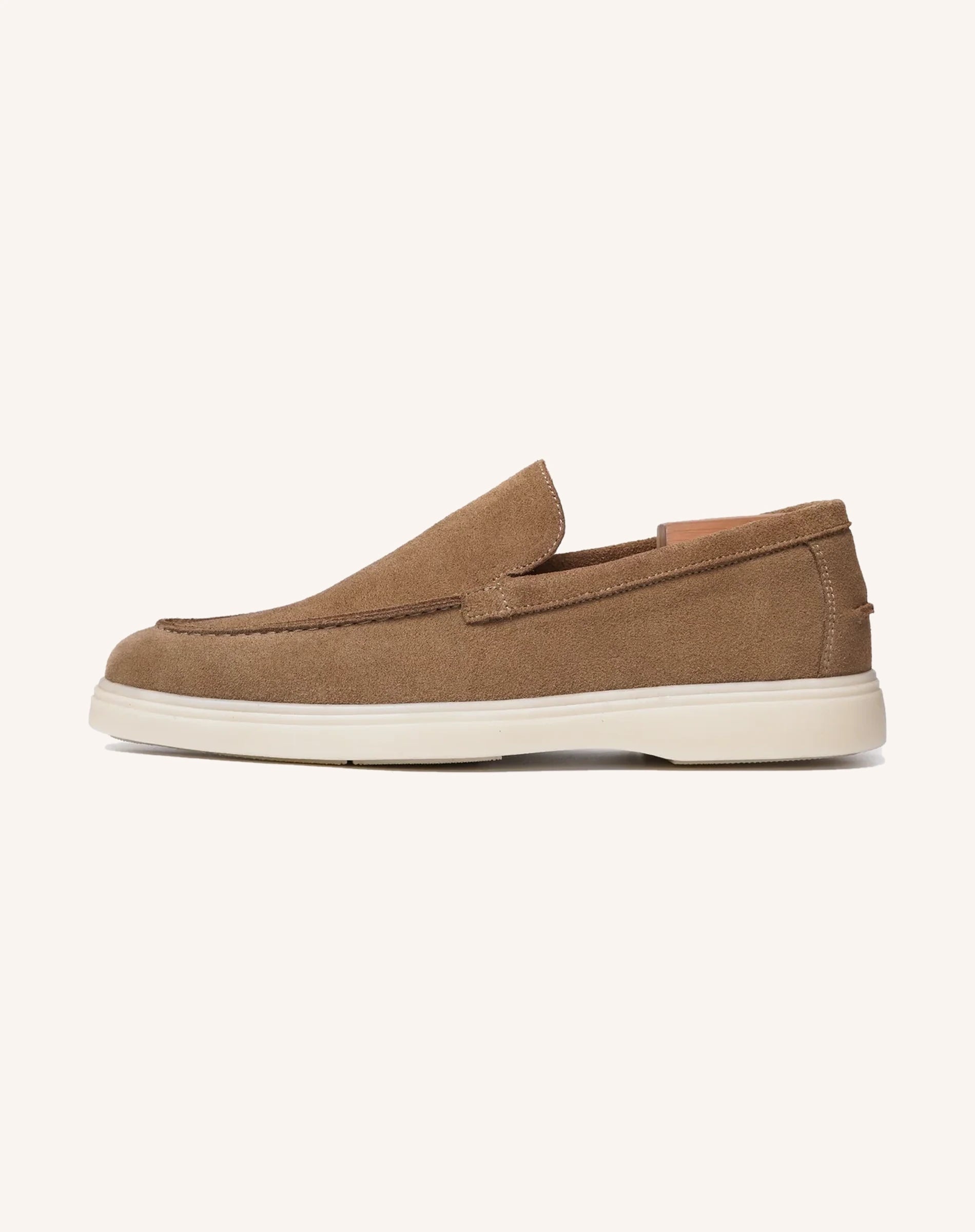 Men Suede Slip On Loafers