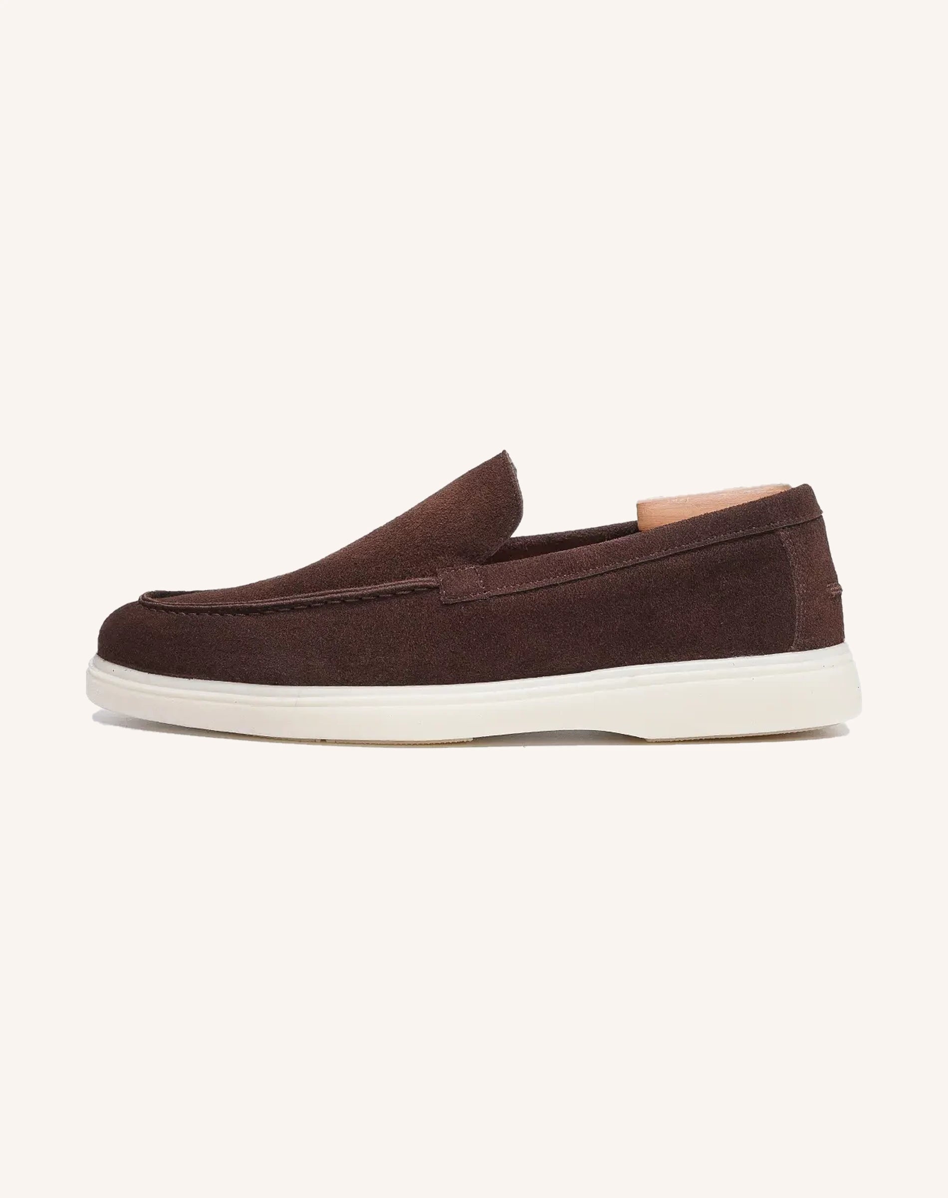 Men Suede Slip On Loafers