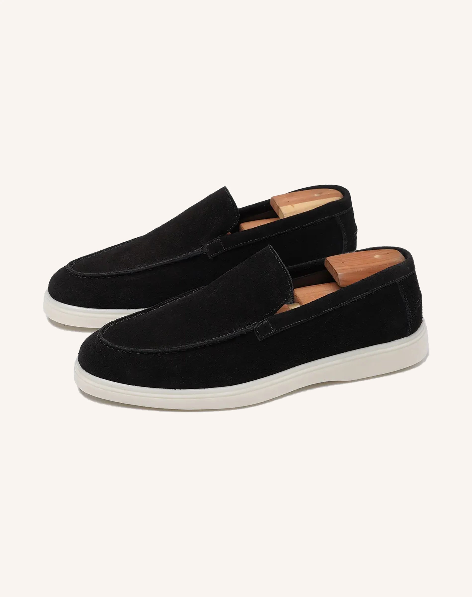 Men Suede Slip On Loafers