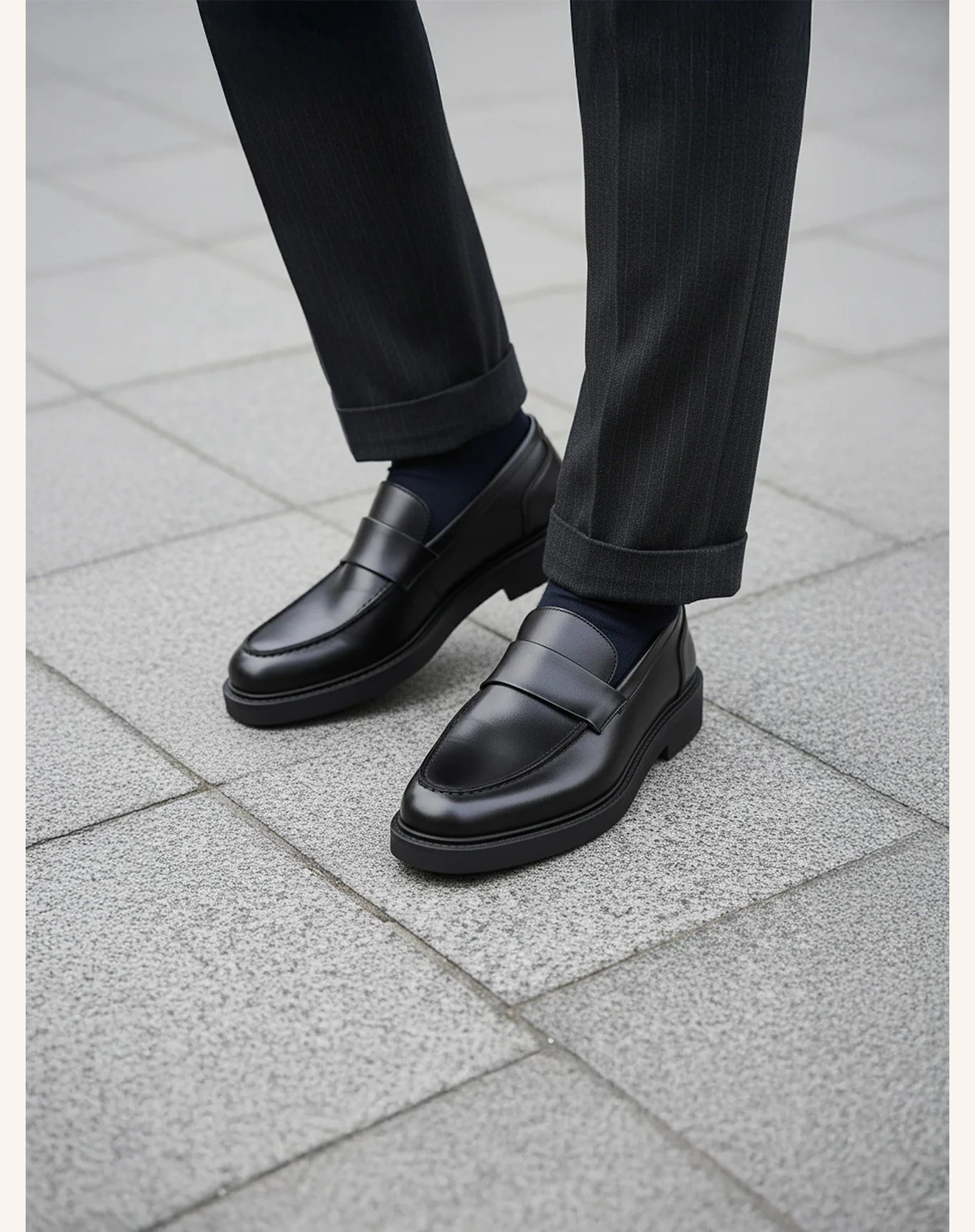 Men Black Derby Shoes Smart Formal Lace Up Shoes