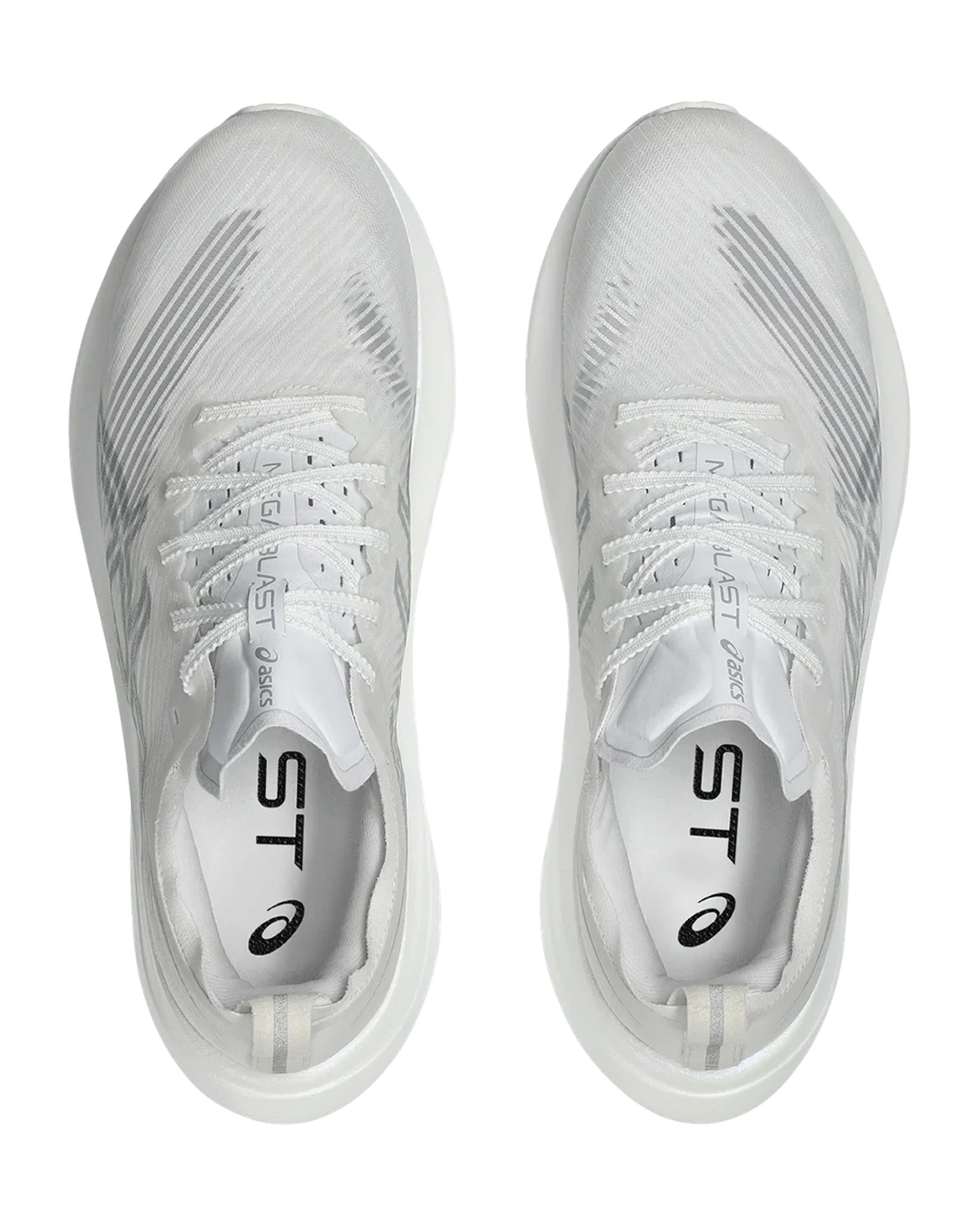 ASICS MEGABLAST 'White/Piedmont Grey' Running Shoes