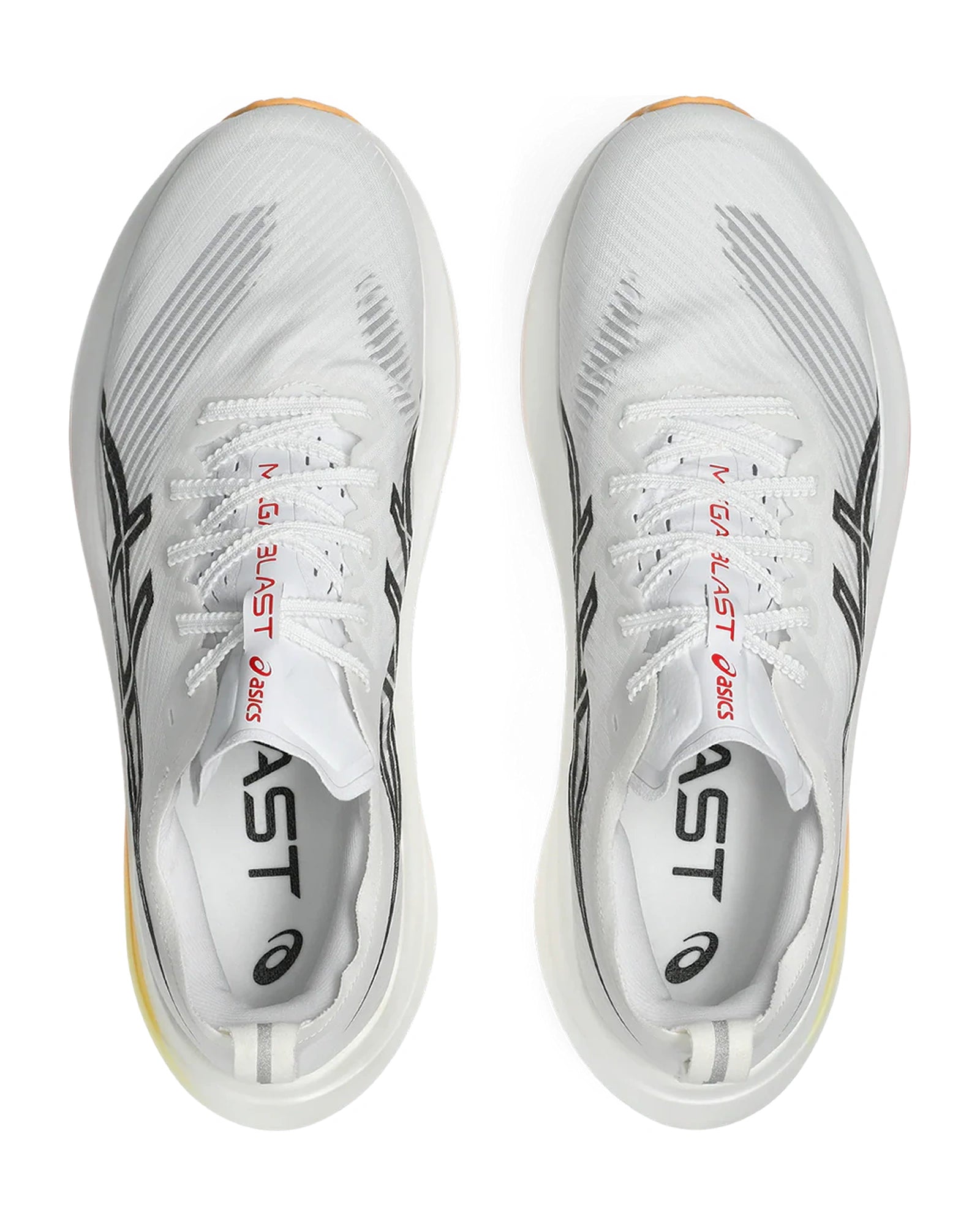 ASICS MEGABLAST 'White/Orange Glow' Running Shoes