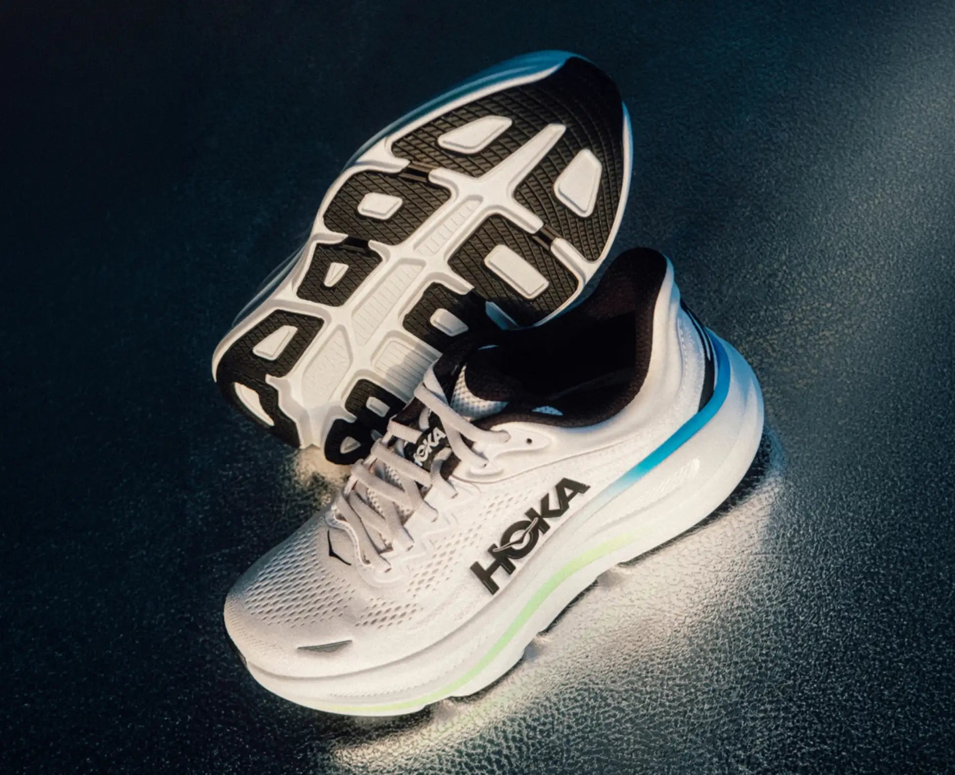 HOKA Bondi 9 'White/White'