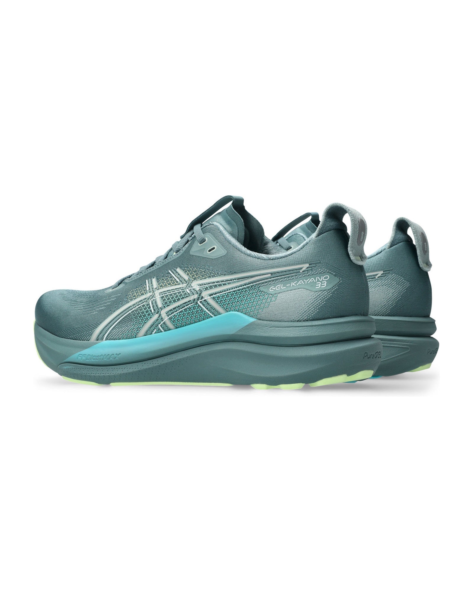 ASICS GEL-KAYANO 33 'Foggy Teal/Illuminate Yellow'