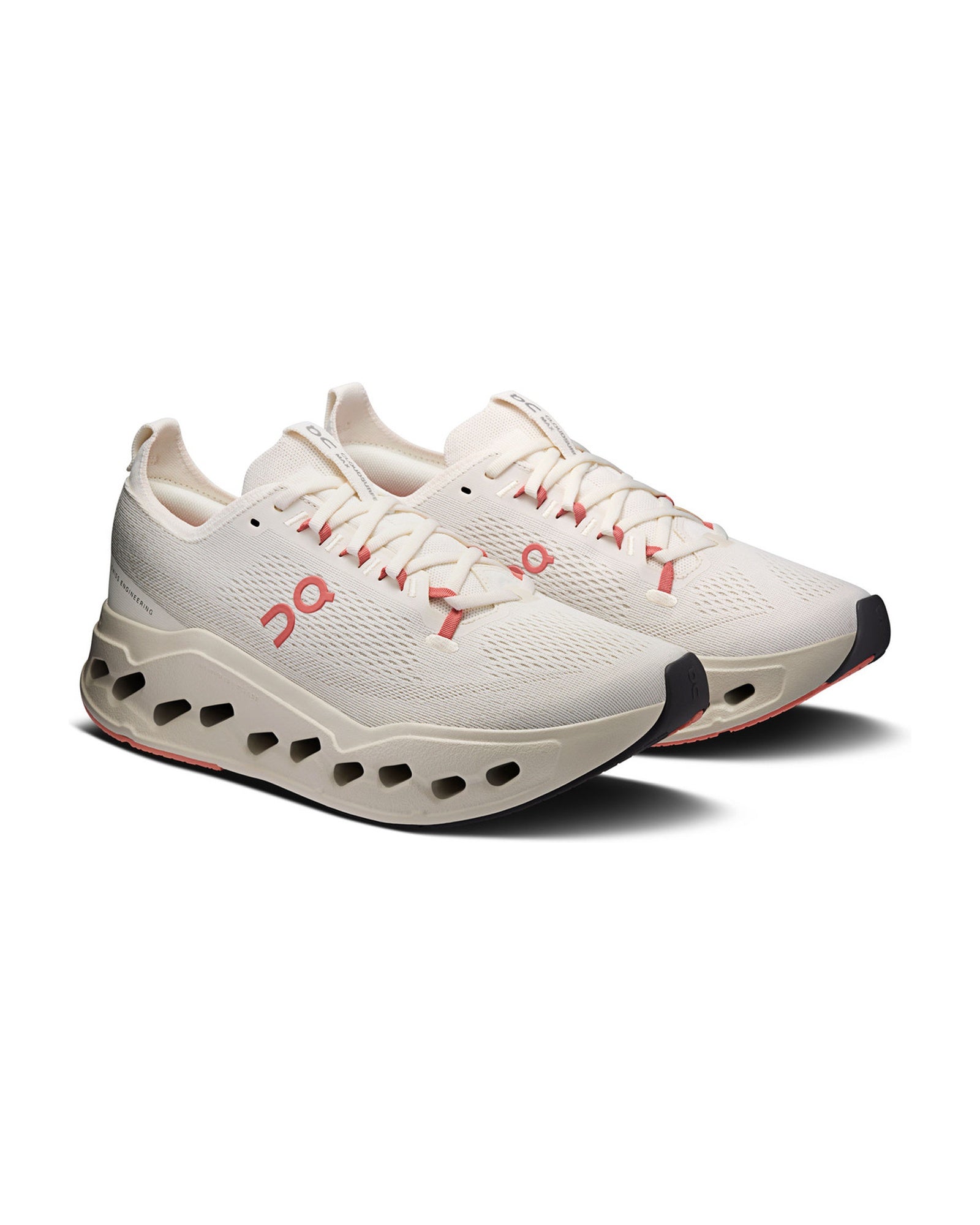 On Cloudsurfer Max 'Ivory/Dustrose' Running Shoes