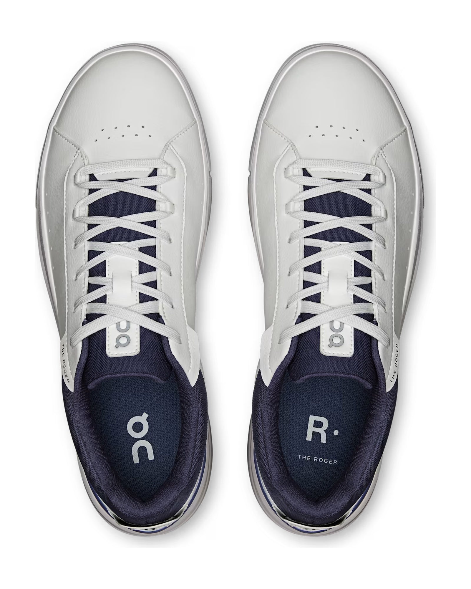 On THE ROGER Advantage 'White/Midnight' Lifestyle Sneakers