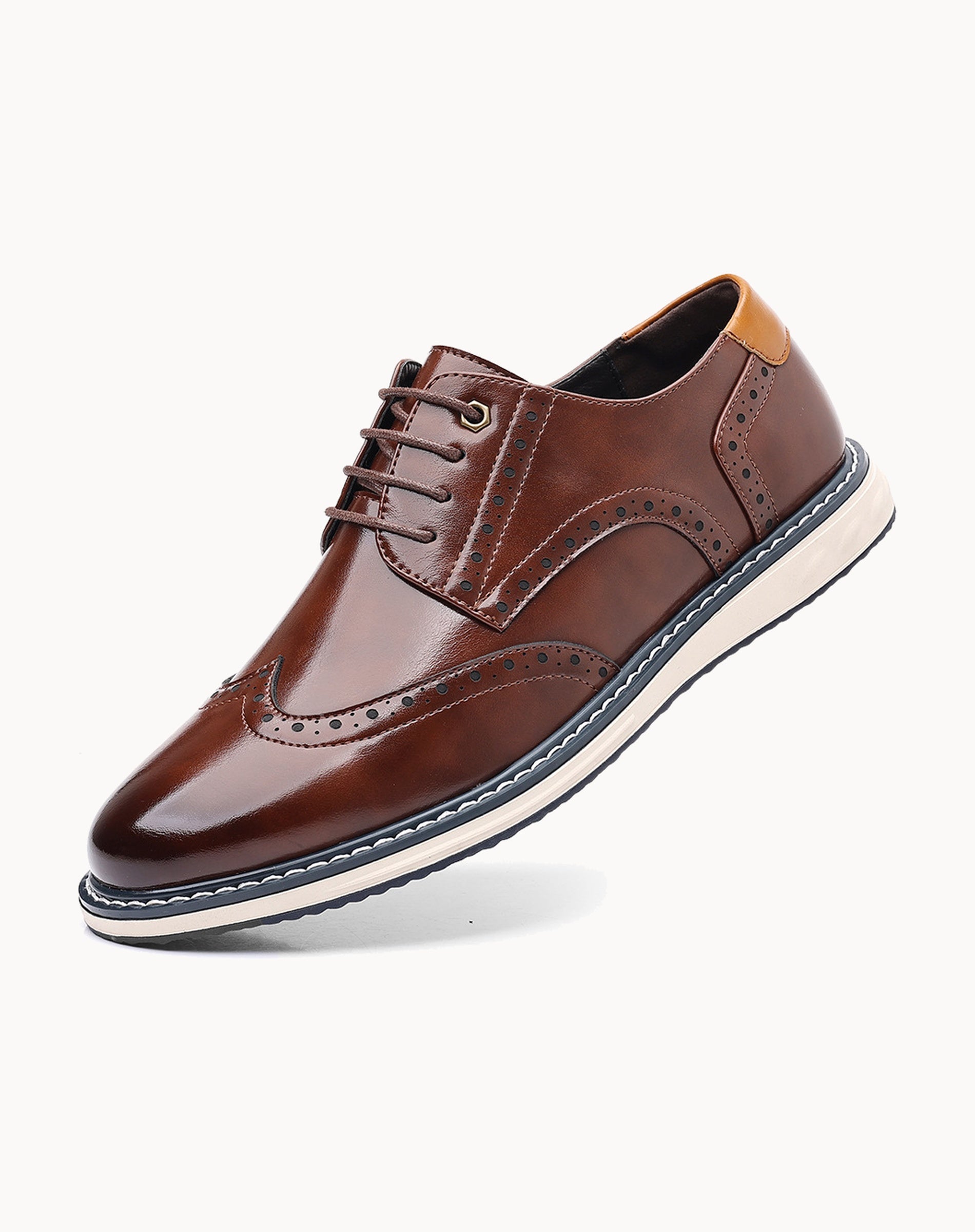 British Derby Cow Leather Shoes