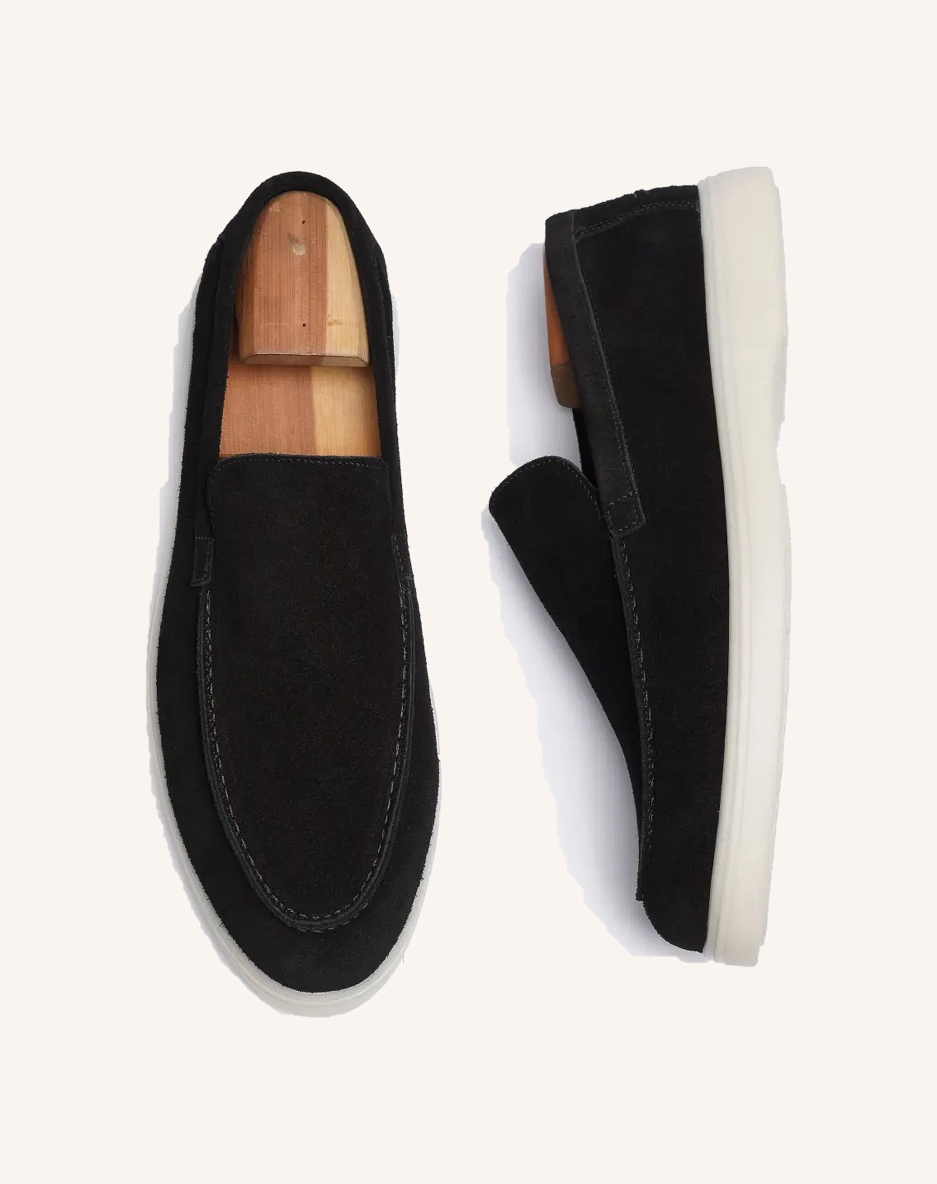 Men Suede Slip On Loafers